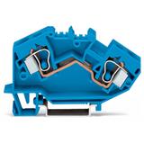 topJob złączka 2-przewodowa 10 mm2 niebieska