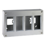 Simon Connect Obudowa natynkowa S500 METAL 4-modułowa 8x K45 kompletna 51000014-036 KONTAKT