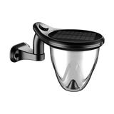 SOLARA BRILO 1W CCT IP44 150x180x135mm CZARNY wbijana/naścienna 2 lata gw. SPECTRUM