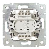 VALENA ŁĄCZNIK DWUBIEGUNOWY 2P 10AX-250~ ALUMINIUM, Legrand