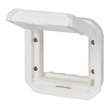 NOWE PLEXO - ADAPTER ARTEOR/MOSAIC Z PRZYCIEMNIONĄ KLAPKĄ MECHANIZM BIAŁY