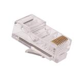 Wtyk RJ45 kat. 6 UTP, na kabel okrągły op. 100szt