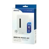 Dzwonek elektromechaniczny dwutonowy BREVIS 230V biały OR-DP-MR-150/W ORNO