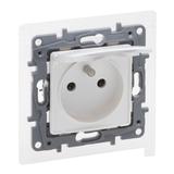 Niloe Selection - Gniazdo 2P+Z - IP44 16A - 250 V - Bez Przesłony Zaciski Śrubowe Perła 762461 LEGRAND