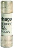 Wkładka bezpiecznikowa cylindryczna CH-10 10x38mm gPV 3A 1000VDC LF303PV HAGER