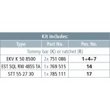 Zestaw uziemiający kolejowy, wyk. PKW