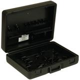 Kufer z tworzywa sztucznego, pusty, z uchwytami