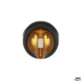 Przełącznik obrotowy 3poz. żółty M3SS3-11Y