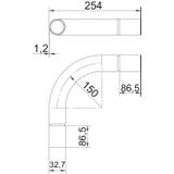 SBN32 SW, Kolanko rurowe