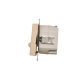 Simon 55 Oprawa oświetleniowa LED 230V z czujnikiem ruchu (1,23 W) Barwa ciepła biała 3100K Szampańs