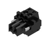 BL 3.50/02/180F SN BK BX Wtyk PCB (złącze wiązki), 3.50 mm, Liczba biegunów: 2, Przyłącze z jarzmem /132szt./ 1615780000 WEIDMÜLLER