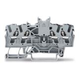 TOPJOBS podwójna złączka przelotowa szara