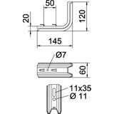 TPSAG/145, WYSIĘGNIK KOR.SIATK.TPSAG/145FS