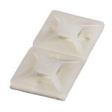 Samoprzylepne uchwyty do opasek szer. 3,6 mm 19 x 19 mm* 262160 HAUPA