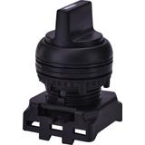 EGS3-NS-C - Napęd pokrętny piórkiem 3 położeniowy, z powrotem z prawej -Czarny