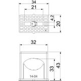 3051, UCHWYTY DOCISKOWE ISO14-24 NA G