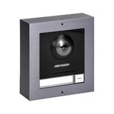 HIKVISION Zestaw wideodomofonowy PoE, monitor 7'', dotykowy, Wi-Fi + App na telefon, stacja zew. z k