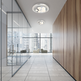 Milagro plafon LED Bubbles 48W 3600lm 3000K/6000K czarno/biały ML6195