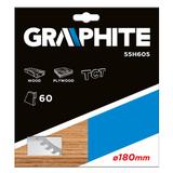 Tarcza do pilarki, widiowa, 180 x 30 mm, 60 zębów