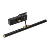 Kinkiet lampa nad lustro RICO LED 7W 770lm 4000K IP44 dł. 40 cm czarna ORNO