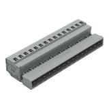 MCS-MIDI Classic wtyk 15-bieg. szary raster 5 mm /25szt./ WAGO