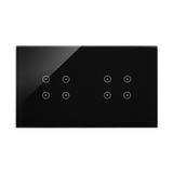 Simon 54 Touch Panel dotykowy S54 Touch 2 moduły 4 pola dotykowe + 4 pola dotykowe zastygła lawa DSTR244/73 KONTAKT