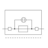 złączka bezpiecznikowa 4 mm2 szara