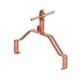 AN-151K/CU/-N Uchwyt gąsior.prof. Z-śruba WZÓR 15 H=10 cm /CU/