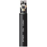 OGc 3,6/6 kV 3x95+3x16 Przewód elektroenergetyczny o izolacji i oponie gumowej do górniczych odbiorników ruchomych i przenośnych GG5205 BITNER