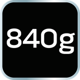 Młotek bezodrzutowy 840 g, monolityczna konstrukcja