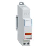 LAMPKA POJEDYNCZA LED CZERWONA 12/48V, Legrand