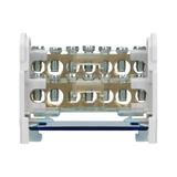 Blok rozdzielczy 2-rzędowy 7 przewodów OR-LZ-8201/7 ORNO