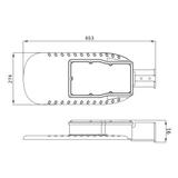 Oprawa ECO AREA SPD 150W 865 IP66 GY
