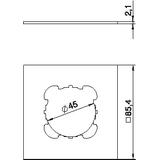 T8NL/P2/7035, PŁYTKA MONTAŻOWA