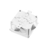 N80x80 ,  Puszka naścienna dławnicowana 83 x 83 x 53 mm, biały