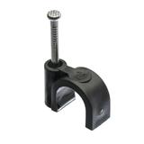 uchwyt kabl.D fi10mm czarny, 100 H.7008C PAWBOL