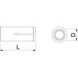 EA M10 x 90 PL Kotwa sworzniowa M10x90 St G