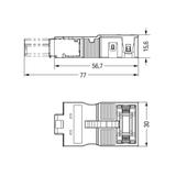 obudowa odciążająca przewody