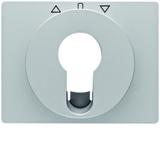 BERKER K.5 Płytka czołowa do łącznika żaluzjowego obrot. na klucz aluminium 15047103 HAGER