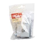 SUNO - Gniazdo TV typ  F  - końcowe - 1.5 dB, Aluminium, Legrand