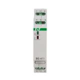 Przekaźnik bistabilny z pamięcią 9-30 V AC/DC montaż na szynie DIN BIS-411M-24V F&F