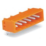 MCS-MIDI Classic wtyk 11-bieg. pomarańczowy raster 5,08 mm