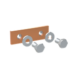 ZX1183 Łącznik Cu 30x5 1pol.