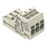 MCS-MAXI gniazdo 3-bieg. jasnoszare raster 7,62 mm /24szt./ WAGO