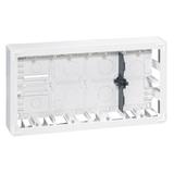 MOSAIC PUSZKA NATYNKOWA - 2X10 MODUŁY POZIOMOW 46MM DO UCHYTU 0802 66, Legrand