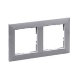 Suno Ramka Podwójna 2-Krotna Cement 721542 LEGRAND