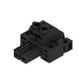 BVZ 7.62HP/02/180SFC SN BK BX Złącze kablowe do płytek drukowanych /100szt./ WEIDMULLER
