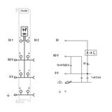 moduł 2DI 60 V DC 3,0 ms WAGO