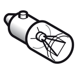 Harmony XAC Żarówka sygnalizacyjna przezroczysta BA9s, 12V, 2.6W