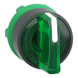 Harmony XB5 Przełącznik 3 położeniowy LED zielony plastikowy ZB5AK1333 Schneider